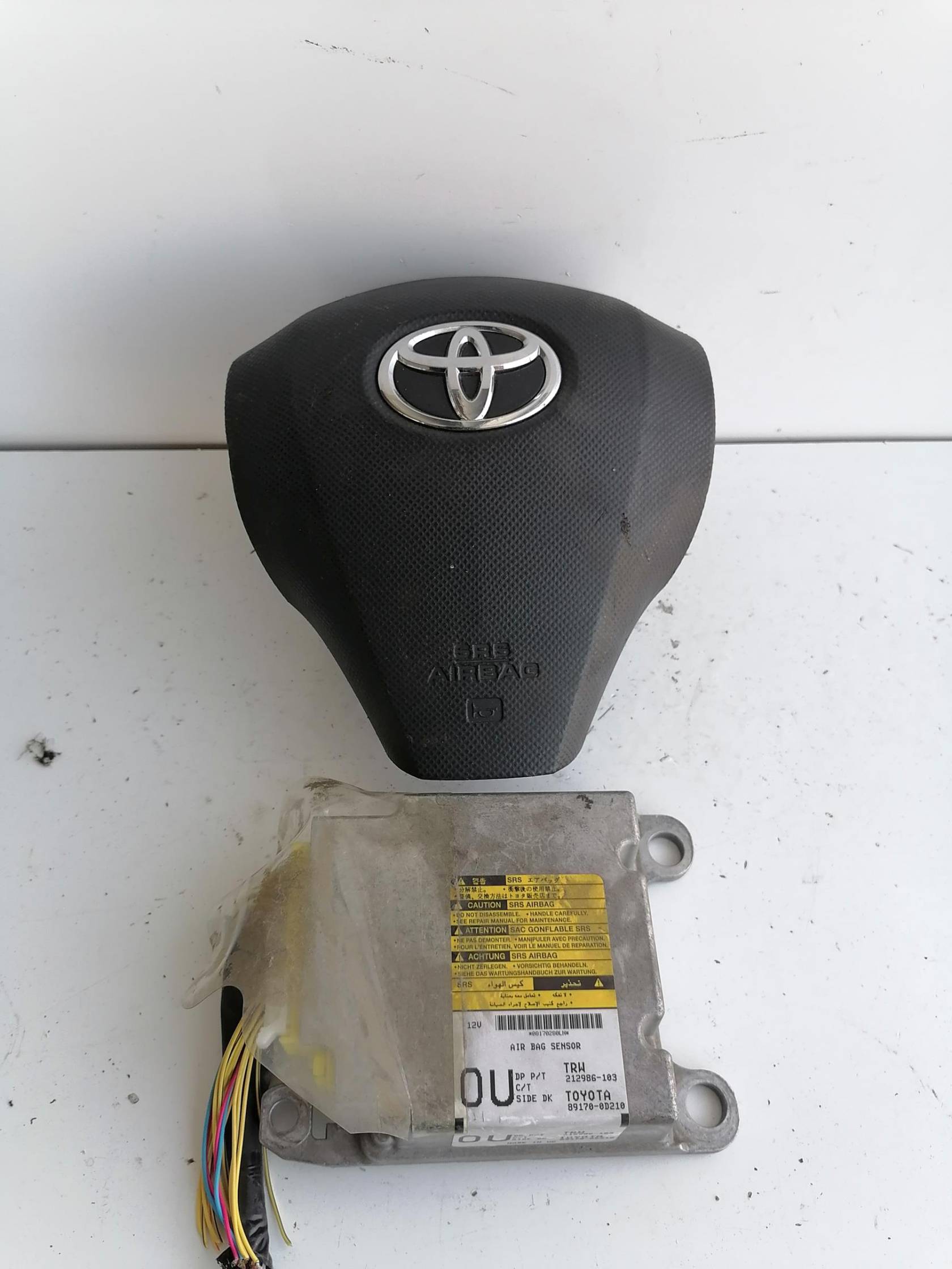 Dispositivo airbag lato guida